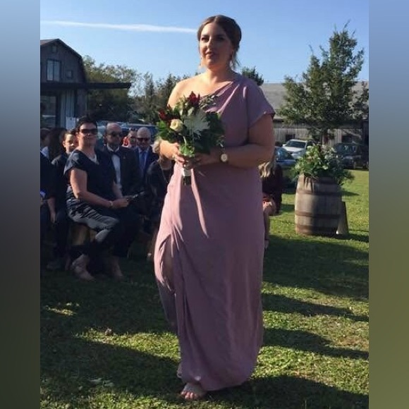 Lela Rose Bridesmaid/Formal Dress is Dusty Rose - Picture 9 of 10